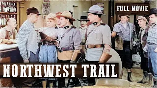 NORTHWEST TRAIL | Bob Steele | Full Western Movie | English | Free Wild West Movie