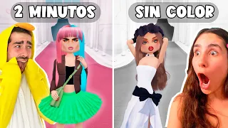 CUMPLIENDO RETOS EXTREMOS en DRESS TO IMPRESS ROBLOX!! Melina y Pato Loco