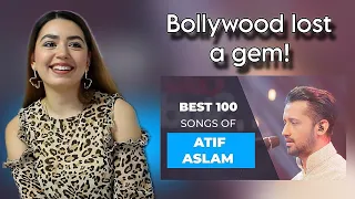 Top 100 Songs of Atif Aslam | Foreigner Reaction | Songs are randomly placed