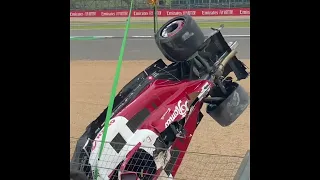 Silverstone F1 Grand Prix Crash 2022