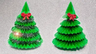 ЁЛКА из бумаги своими руками | DIY paper Сhristmas tree | Сhristmas crafts