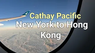 Cathay Pacific Experience | New York to Hong Kong | Flying with a 1 Year Old