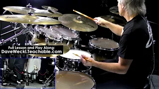 Dave Weckl: "Big B Little B" Lesson