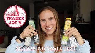 TRADER JOE'S seasoning taste test