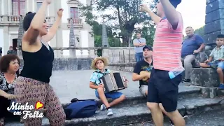 Este Par de DANÇADORES deu SHOW a Dançar nas Escadarias da Senhora da Peneda