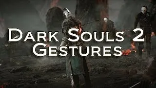 Dark Souls 2 All Gestures l HD