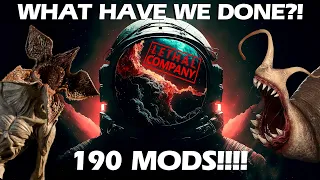 WAAAAY TOO MANY MODS! | Lethal Company - 6 Player Co-Op