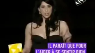 Sarah Silverman Dragging Paris Hilton at the 2007 MTV movie awards