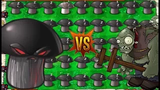 Plants vs Zombies epic Hack - Doom-shroom & Squash vs Gargantuar