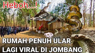 VIRAL..! RUMAH PENUH ULAR YANG LAGI VIRAL DI JOMBANG