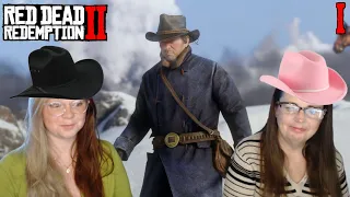 FIRST TIME PLAYING RED DEAD REDEMPTION 2 WITH MAMA- REACTION