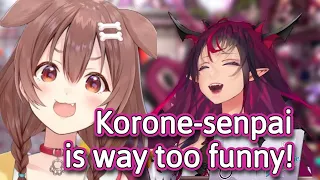 IRyS Was Way Too Amused By Korone's Unique Expressions During Their L4D2 Collab [Hololive]