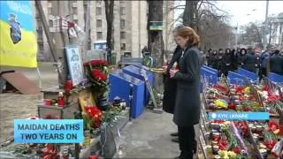 Maidan Deaths Two Years On: Ceremonies and rallies held in Kyiv