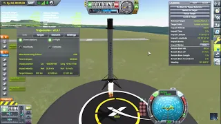 How To Land an Orbital Rocket Booster KSP