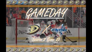 NHL 23 - Anaheim Ducks Franchise Season 2 Game 25 CAPITALS at DUCKS