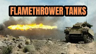 WWII Flame Thrower Tanks