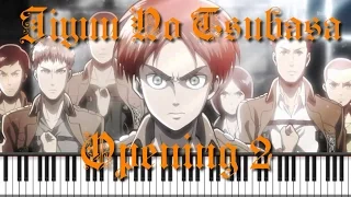 Synthesia [Piano Tutorial] Attack on Titan Opening 2 - Jiyuu no Tsubasa