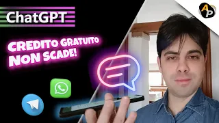 Usare ChatGPT su Whatsapp e Telegram Gratis Senza Scadenza Credito Gratuito e con Comandi Vocali