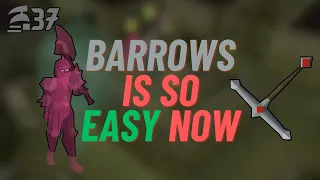 Barrows is so EASY now 🙌 | Osrs Ironman | Episode 37