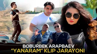 Boburbek Arapbaev YANARAM klip jarayoni MY5 TV Jazirama ko'rsatuvida