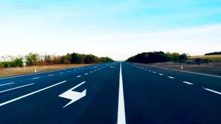 Трасса Запорожье - Мариуполь в 2020 году Hyperlapse | Timelapse | Дорога после официального открытия