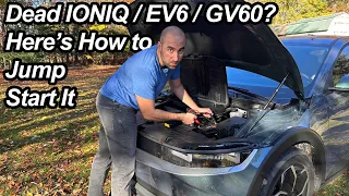 How to Jump Start an Ioniq 5/6, Kia EV6/EV9 or Genesis EV | Be Prepared Just in Case