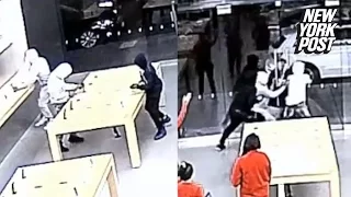 Watch the same Apple store get robbed twice in one week