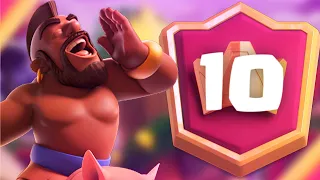 Bu Metanın En Güçlü Binici Destesiyle DÜNYA İLK 10 🏆#clashroyale