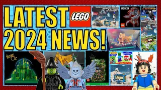 INSANE NEW LEGO LEAKS! Wicked, Star Wars, Icons, Ideas, Disney + MORE!
