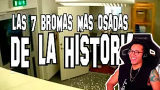 ANDY REACCIONA A DROSS " Las 7 bromas más osadas de la historia "