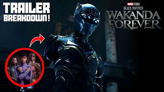 Black Panther Wakanda Forever Trailer #2 Breakdown! Easter Eggs, Plot Leaks, and Secrets Revealed!