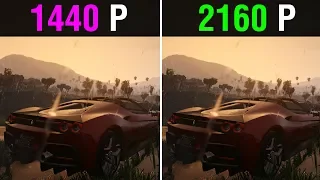 GTA 5 - REDUX v1.3 | GTX 1070 Ti - 1440p vs 4K Performance Comparison