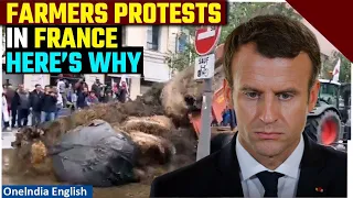 Farmers Roar Against Government Agriculture Policy in Rural France | Oneindia News