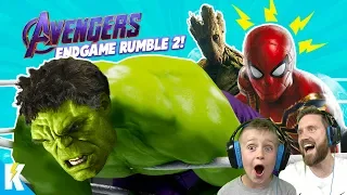 Avengers: ENDGAME in WWE 2k19 #2 (Royal Rumble Match) K-City Gaming