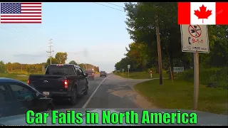 Road Rage USA & Canada | Bad Drivers, Fails, Crashes Caught on Dashcam in North America 2019