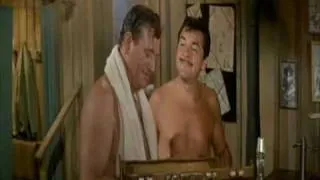 Ernie Kovacs with John Wayne in "North to Alaska" 1960