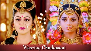 Kunti And Draupadi Similarities |Wearing Chudamani |Part 9