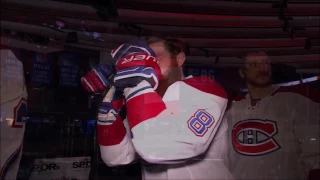 Pregame Intro/Anthems - Montreal Canadiens vs New York Rangers ECQF Game 3 04/16/17