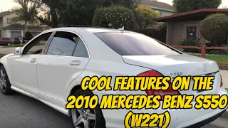 Cool, hidden features on the 2010 Mercedes Benz S550 (w221) #w221 #mercedess550 #mercedesw221 #benz