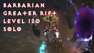 Diablo III - Greater Rift Level 120