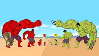 The Evolution of HULK THANOS and The Evolution of Hulk ZOMBIE : Who is the King of Monsters? CARTOON