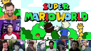 How hard could BLINDFOLDED Mario be? [REACTION MASH-UP]#1831