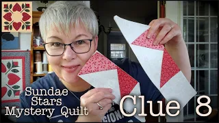 Sundae Stars Mystery Quilt with Lisa Capen Quilts - Clue 8