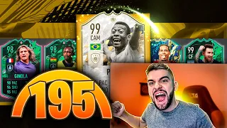 COMEÇOU! AGORA É 195 no FUT DRAFT! FIFA 22 🚔🟢🔵🟢