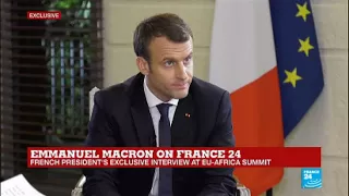 Emmanuel Macron on terrorism in Sahel: "We haven't managed to completely eradicate these movements"