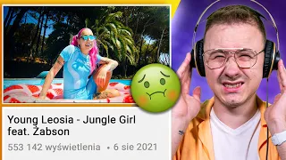 OCENIAM PIOSENKI POLSKICH RAPERÓW - Young Leosia - Jungle Girl feat. Żabson