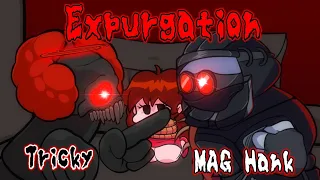 Friday Night Funkin' Tricky Vs. MAG Hank Over Expurgation | FNF Mod