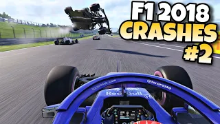 F1 2018 CRASHES #2