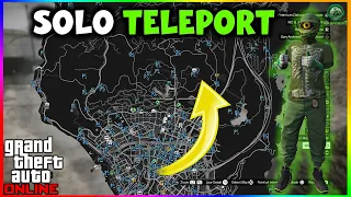 Solo Teleport Method! - No Joining Friends or Turning Your Controller off! GTA Online Help Guide