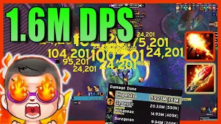 1.6m DPS Fire Mage Blasting | Hopeful